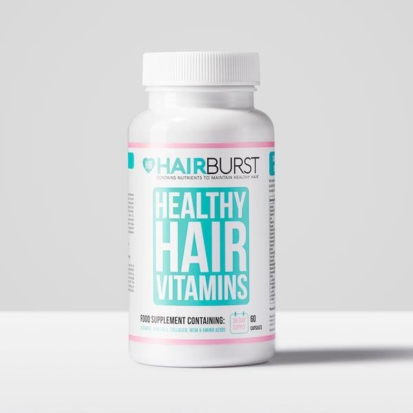 Hairburst plaukų augimą skatinantys vitaminai (1 mėnesiui)