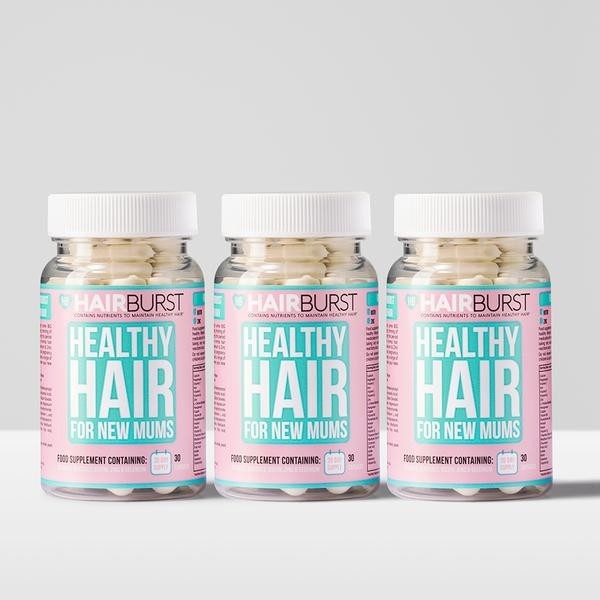 Hairburst Mums (mamoms) vitaminai plaukams (3 mėnesiams)